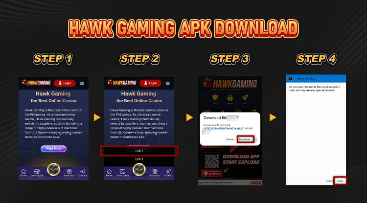 Hawk gaming apk download